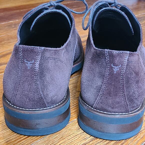 H S Trask Rivington Reserve Oxfords Suede Oxford Dress Shoes Men 11 M ITALY main image 6